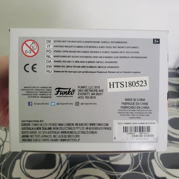 Ron Swanson Cornrows Parks and Recreation Funko Pop Television 652 - Picture 6 of 7